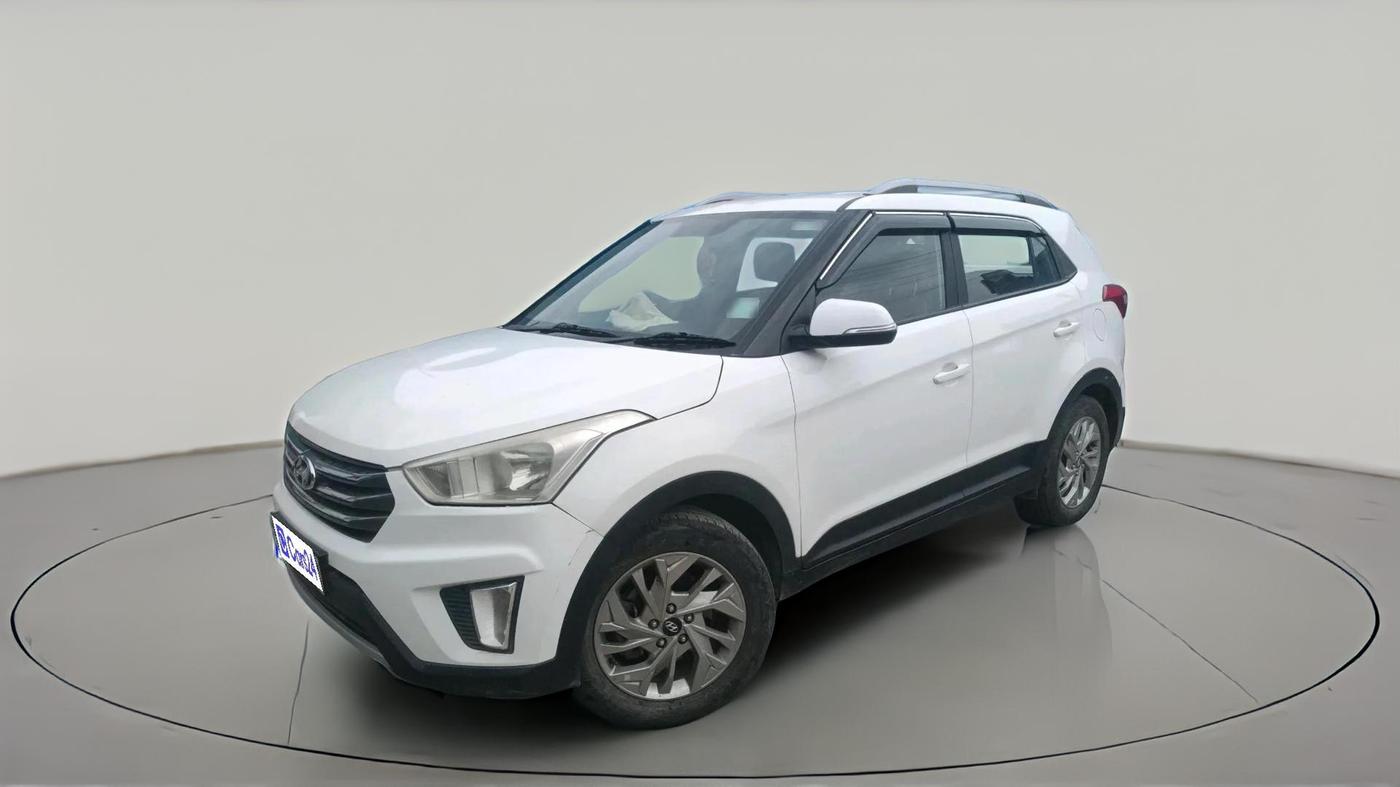 2017 Hyundai Creta E 1.6 PETROL, CNG, Manual, 2,14,994 km, exterior