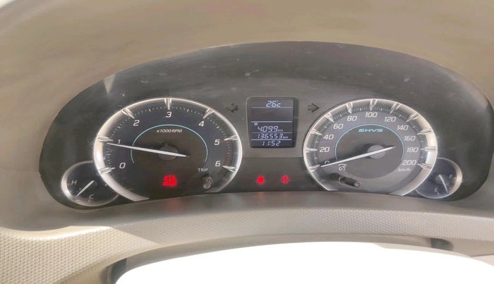 2017 Maruti Ertiga ZDI + SHVS, Diesel, Manual, 1,36,553 km, interior