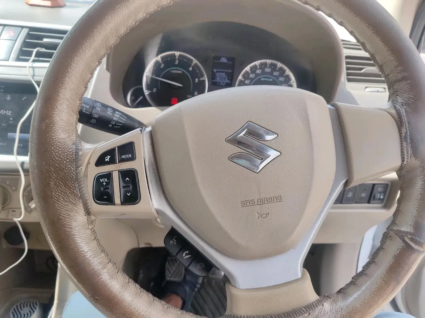 2017 Maruti Ertiga ZDI + SHVS, Diesel, Manual, 1,37,110 km, interior