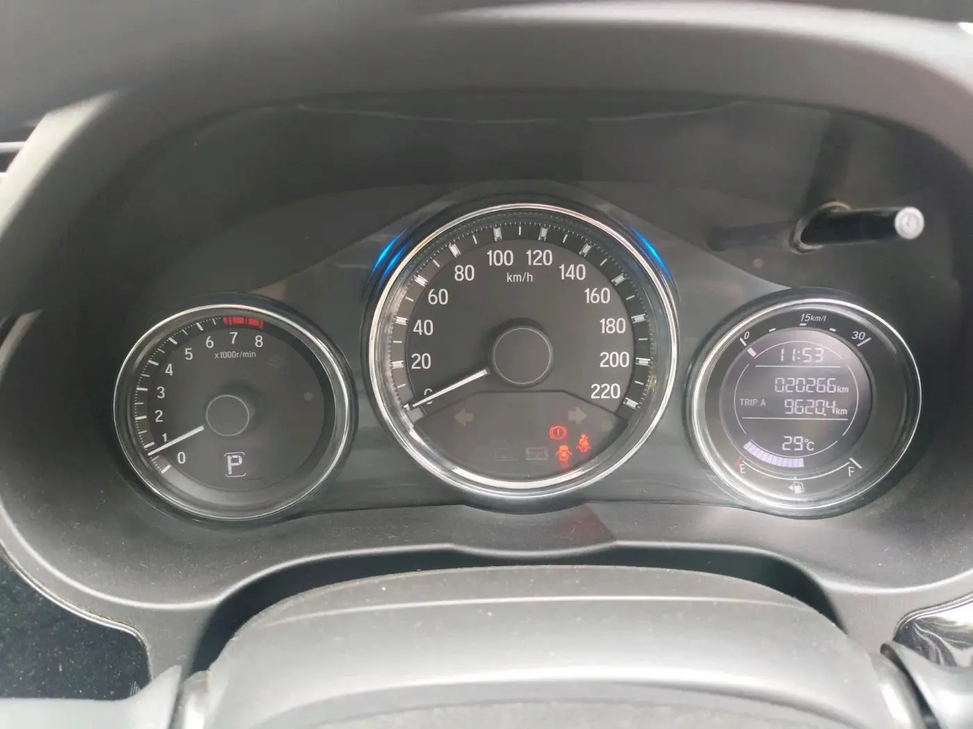 2019 Honda City 1.5L I-VTE V CVT, Petrol, Automatic, 20,266 km, interior