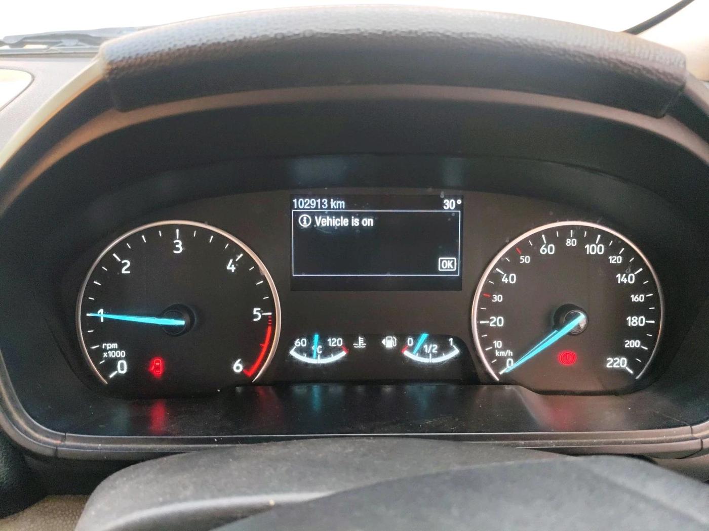 2019 Ford Ecosport TITANIUM 1.5L DIESEL, Diesel, Manual, 1,02,913 km, interior