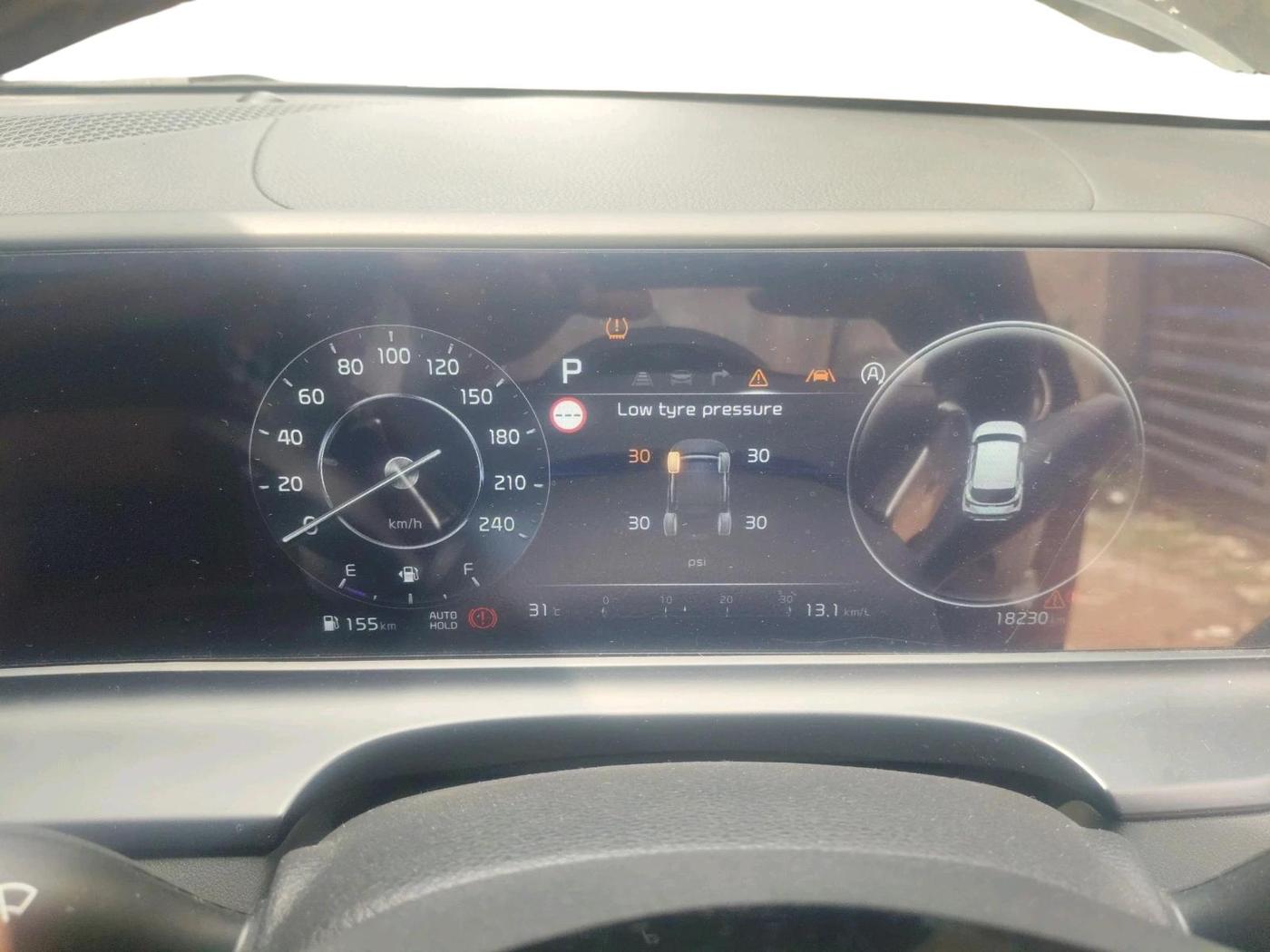2023 KIA SELTOS 1.5 GTX+ TURBO GDI PETROL DCT, Petrol, Automatic, 18,230 km, interior