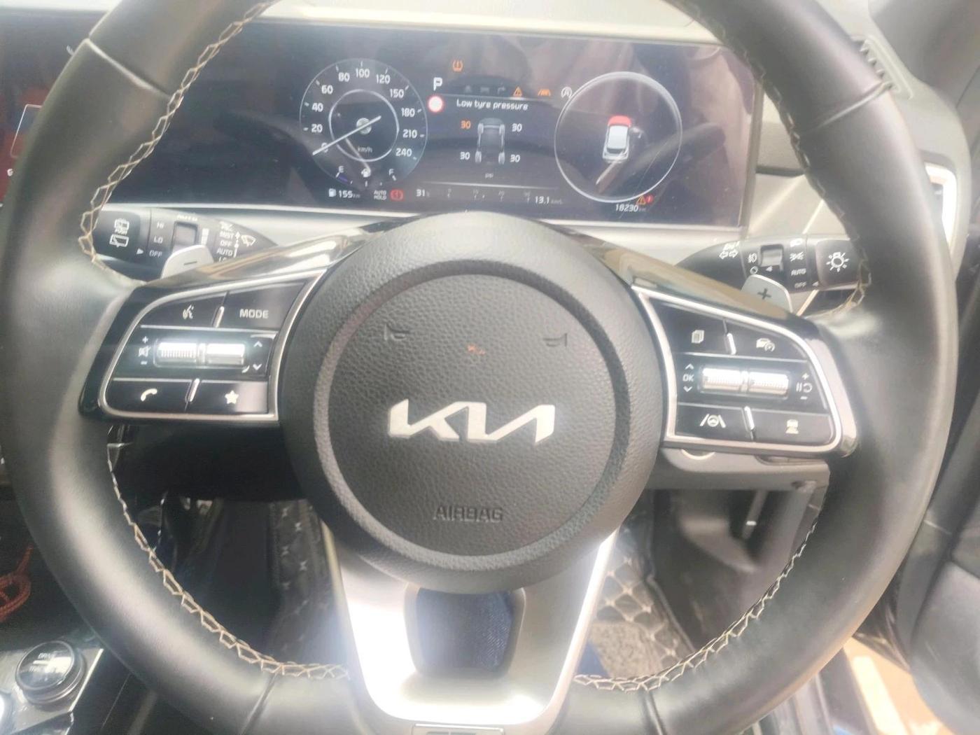 2023 KIA SELTOS 1.5 GTX+ TURBO GDI PETROL DCT, Petrol, Automatic, 18,230 km, interior