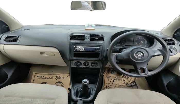 2011 Volkswagen Polo TRENDLINE 1.2L PETROL, Petrol, Manual, 1,14,882 km, interior