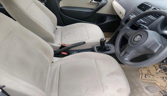 2011 Volkswagen Polo TRENDLINE 1.2L PETROL, Petrol, Manual, 1,14,882 km, interior