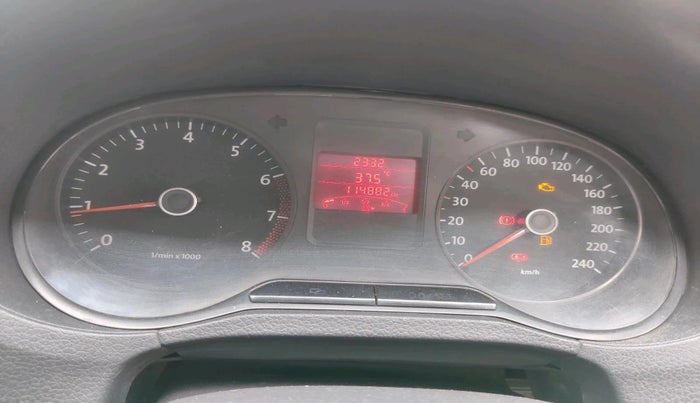 2011 Volkswagen Polo TRENDLINE 1.2L PETROL, Petrol, Manual, 1,14,882 km, interior