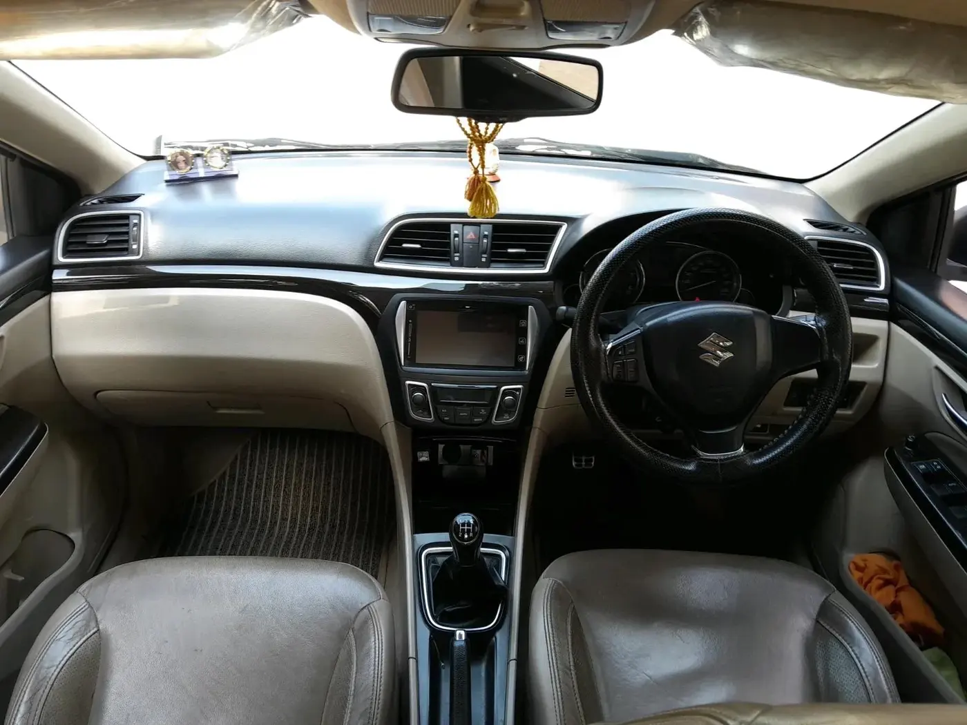 2018 Maruti Ciaz ALPHA DIESEL 1.3, Diesel, Manual, 69,056 km, interior