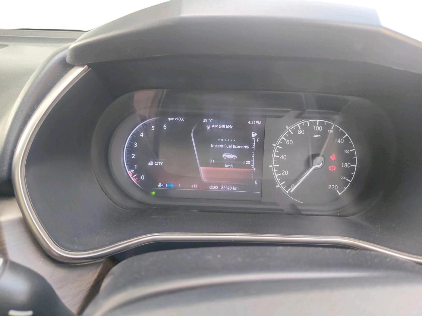 2019 Tata Harrier XZ 2.0L, Diesel, Manual, 86,520 km, interior