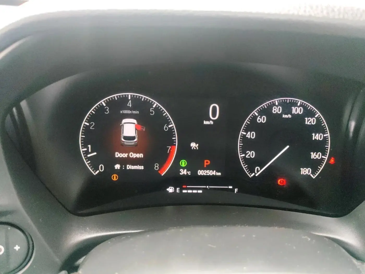 2025 Honda ELEVATE ZX CVT, Petrol, Automatic, 2,505 km, interior
