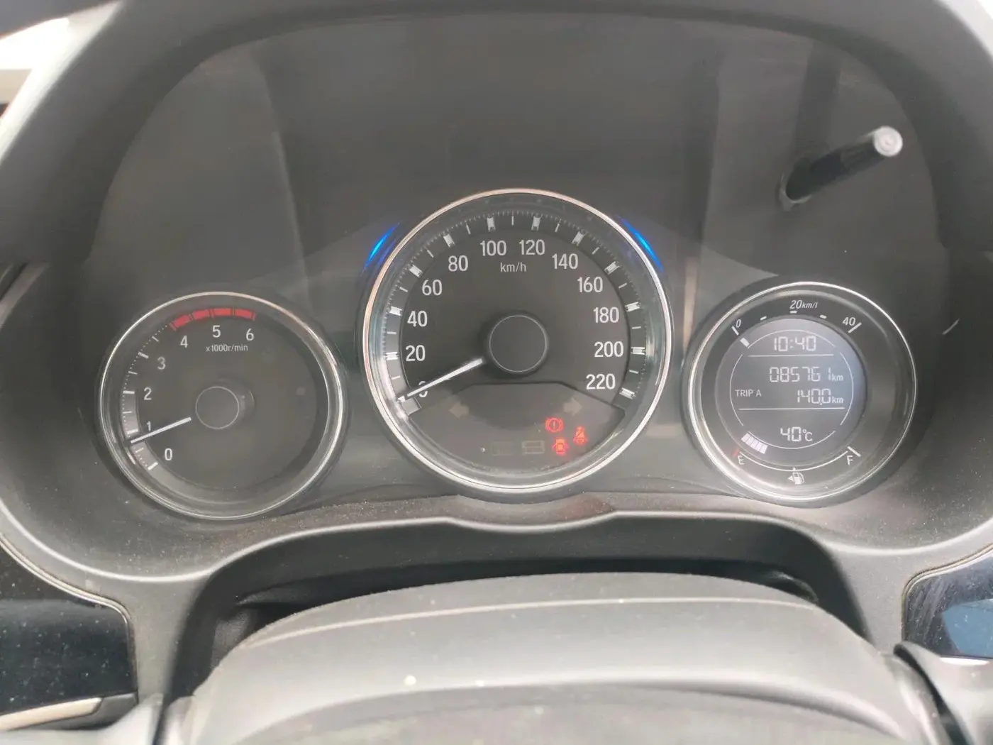 2017 Honda City 1.5L I-DTEC V, Diesel, Manual, 85,761 km, interior