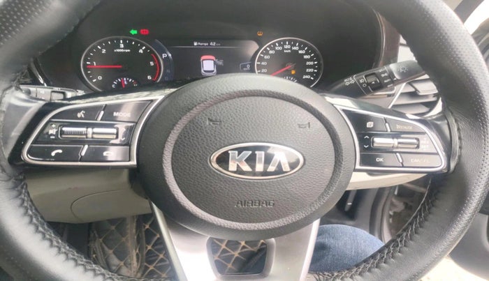 2019 KIA SELTOS HTX PLUS AT1.5 DIESEL, Diesel, Automatic, 1,11,027 km, interior
