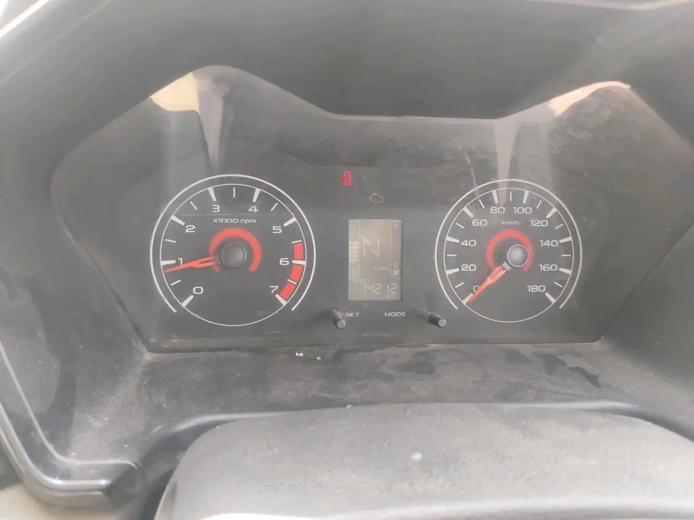 2018 Mahindra Kuv100 K2 TRIP CNG, CNG, Manual, 74,212 km, interior