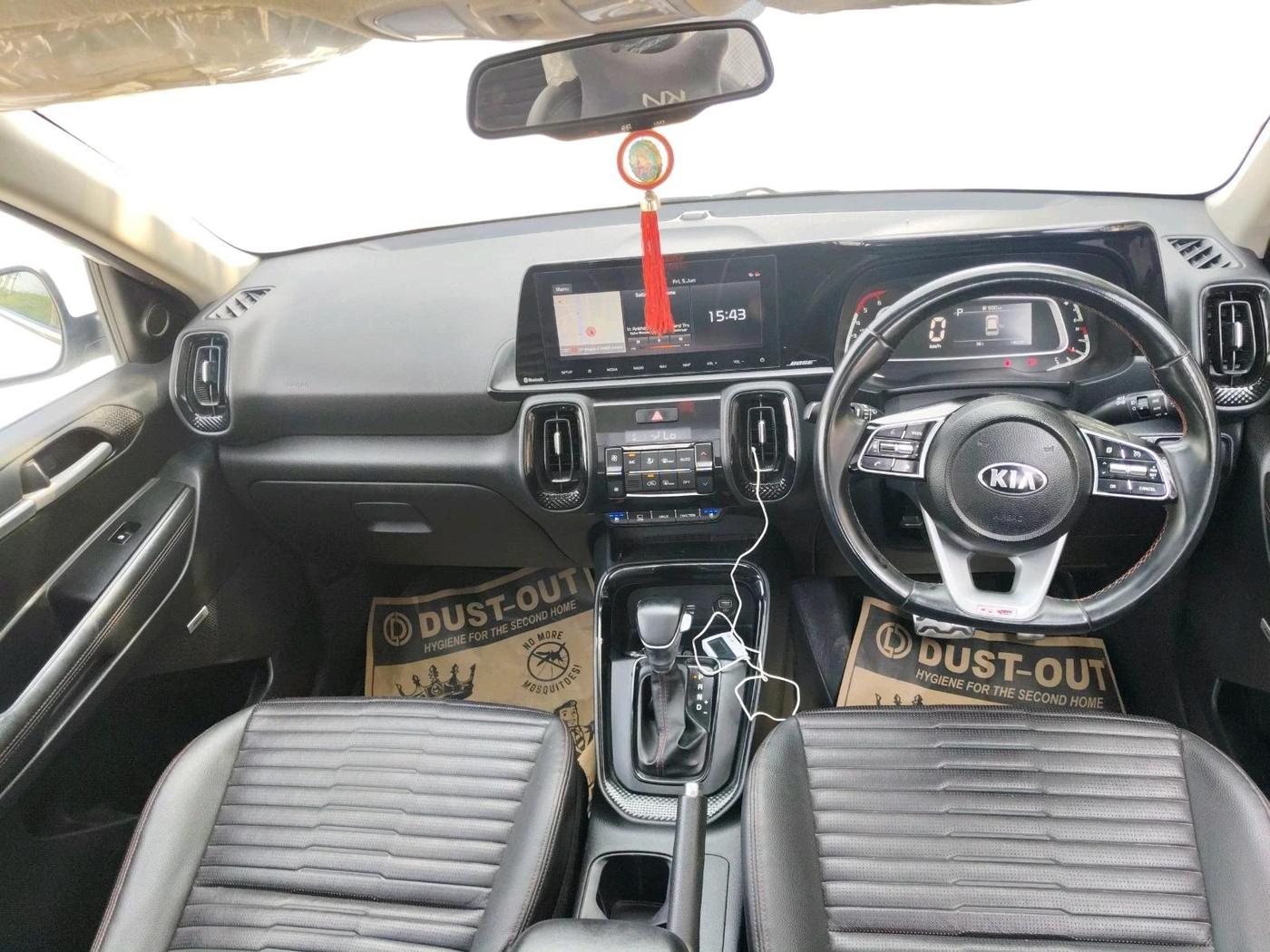 2021 KIA SONET GTX PLUS 1.5 AT, Diesel, Automatic, 1,46,081 km, interior