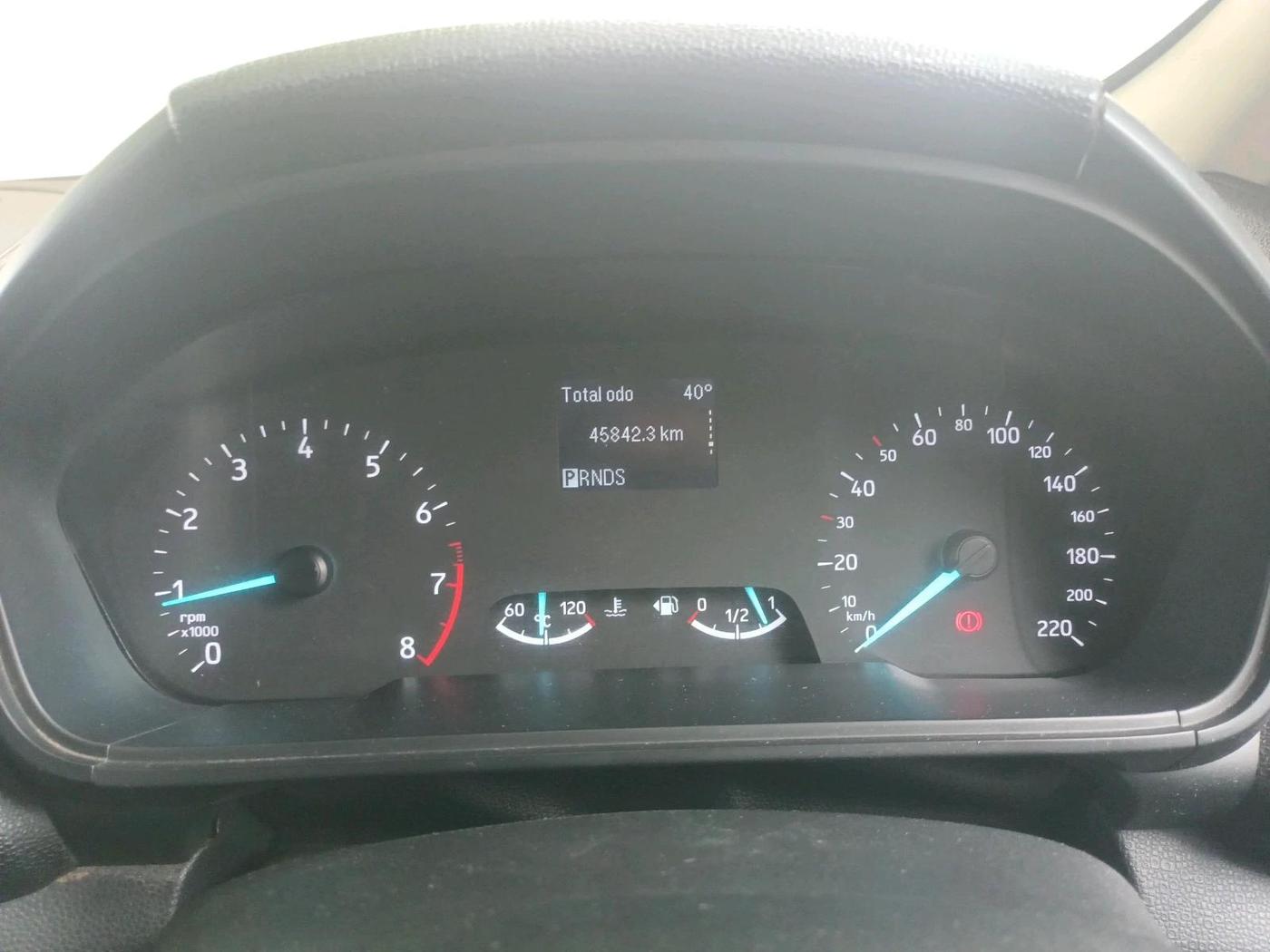 2018 Ford Ecosport TITANIUM + 1.5L PETROL AT, Petrol, Automatic, 45,842 km, interior