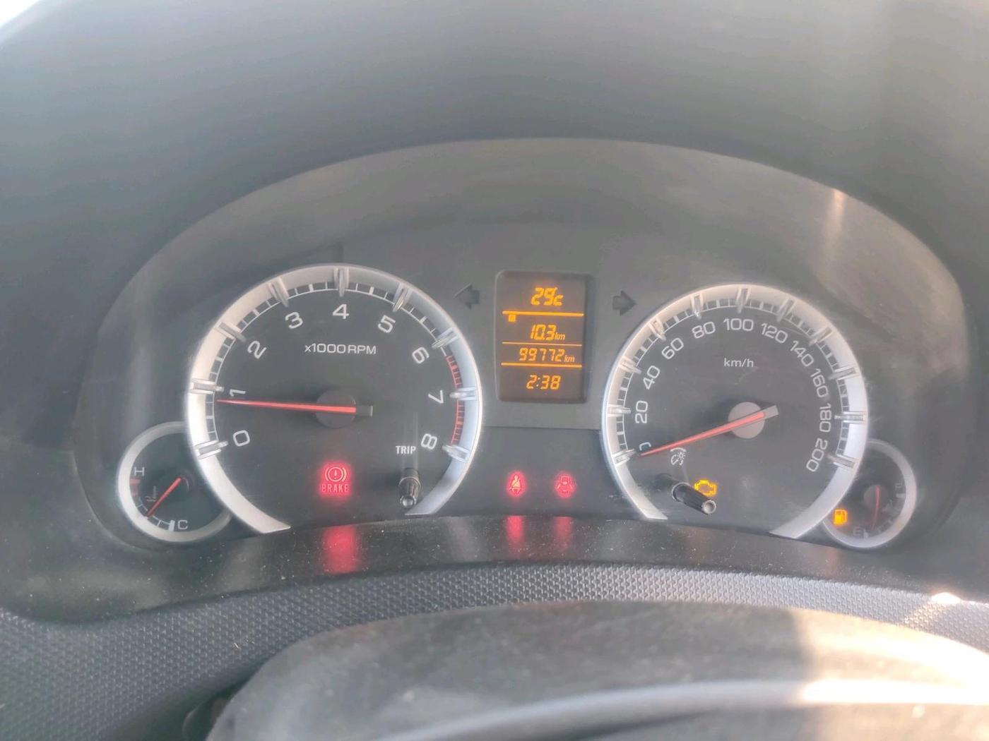 2012 Maruti Swift ZXI, CNG, Manual, 99,772 km, interior