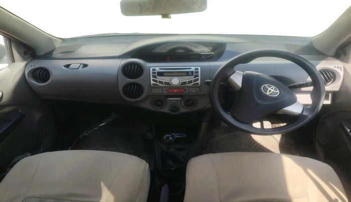 2011 Toyota Etios G, Petrol, Manual, 85,528 km, interior
