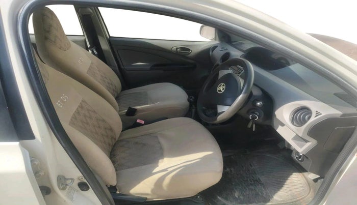 2011 Toyota Etios G, Petrol, Manual, 85,528 km, interior