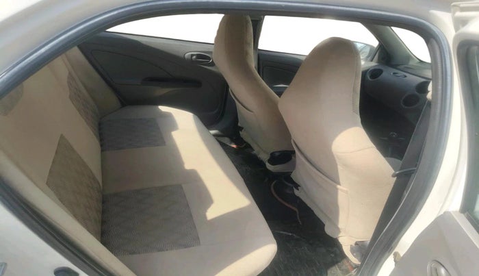 2011 Toyota Etios G, Petrol, Manual, 85,528 km, interior