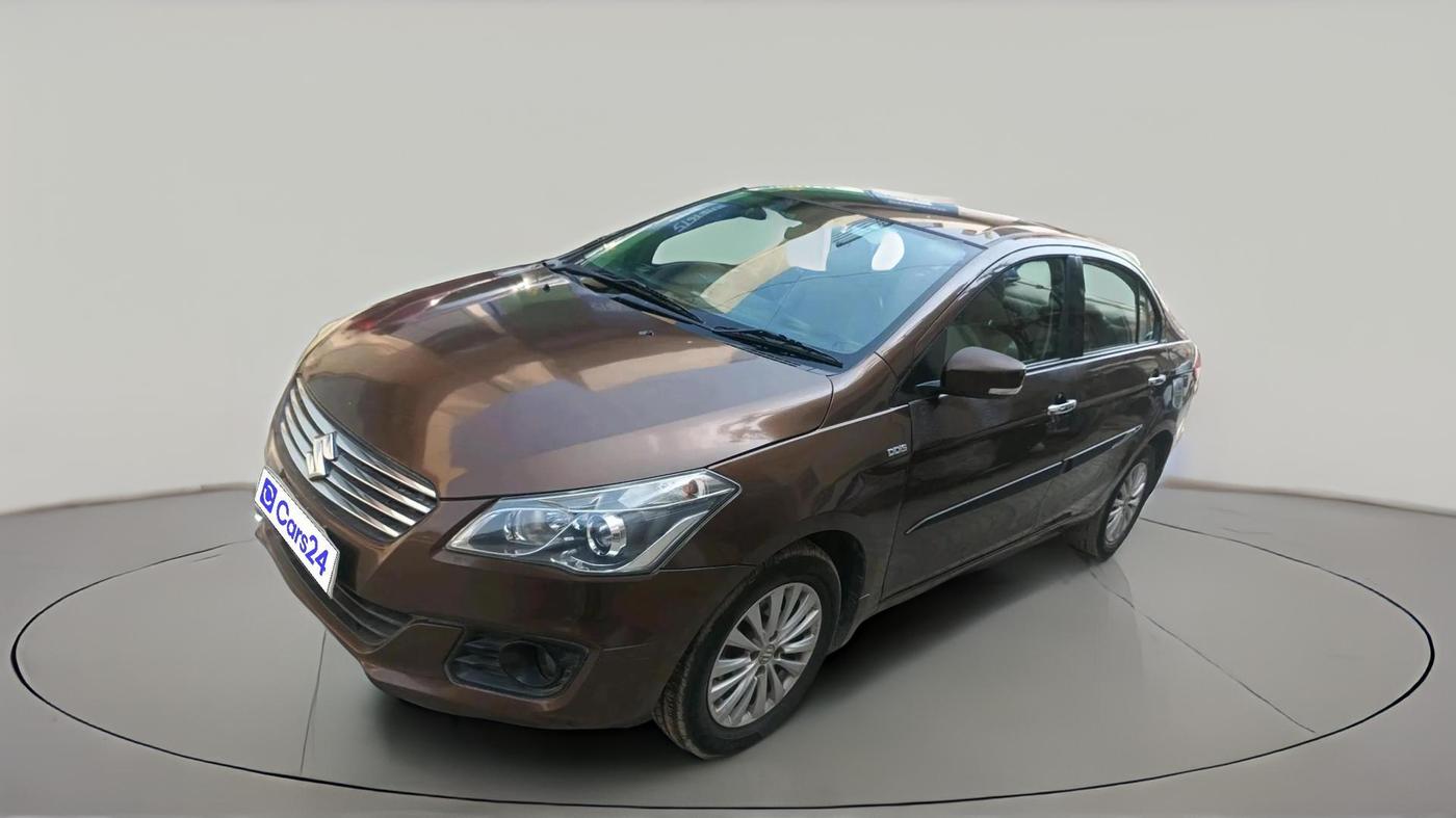 2017 Maruti Ciaz ZDI SHVS, Diesel, Manual, 61,873 km, exterior