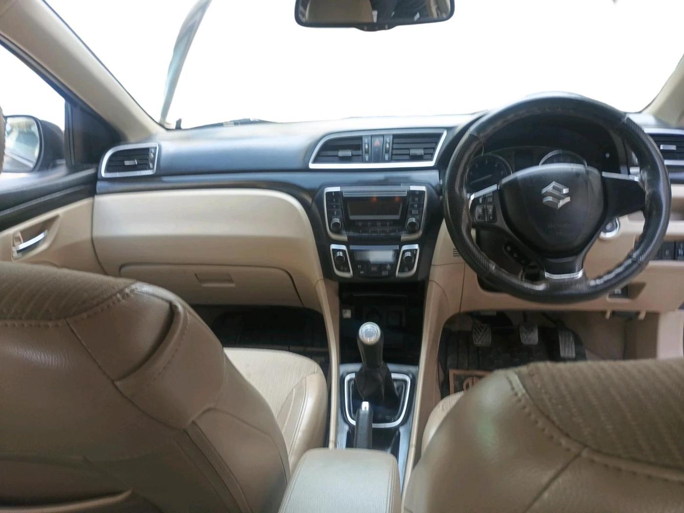 2017 Maruti Ciaz ZDI SHVS, Diesel, Manual, 61,873 km, interior