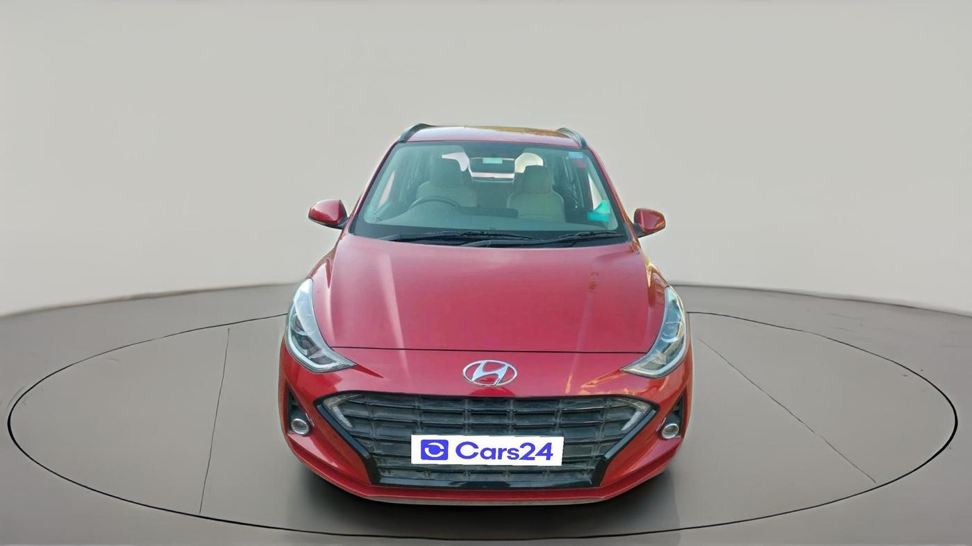 2021 Hyundai GRAND I10 NIOS SPORTZ AMT 1.2 KAPPA VTVT, Petrol, Automatic, 28,478 km, exterior