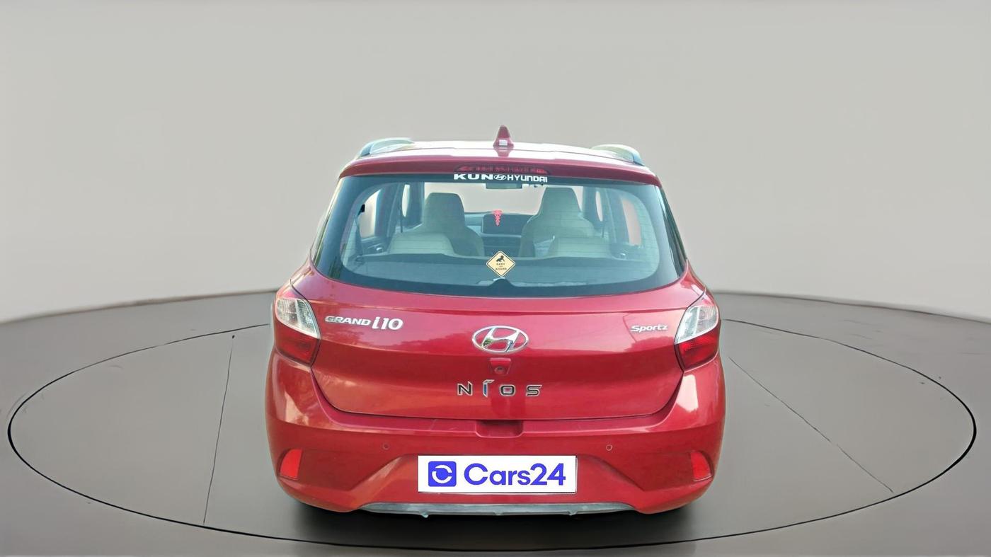 2021 Hyundai GRAND I10 NIOS SPORTZ AMT 1.2 KAPPA VTVT, Petrol, Automatic, 28,478 km, exterior
