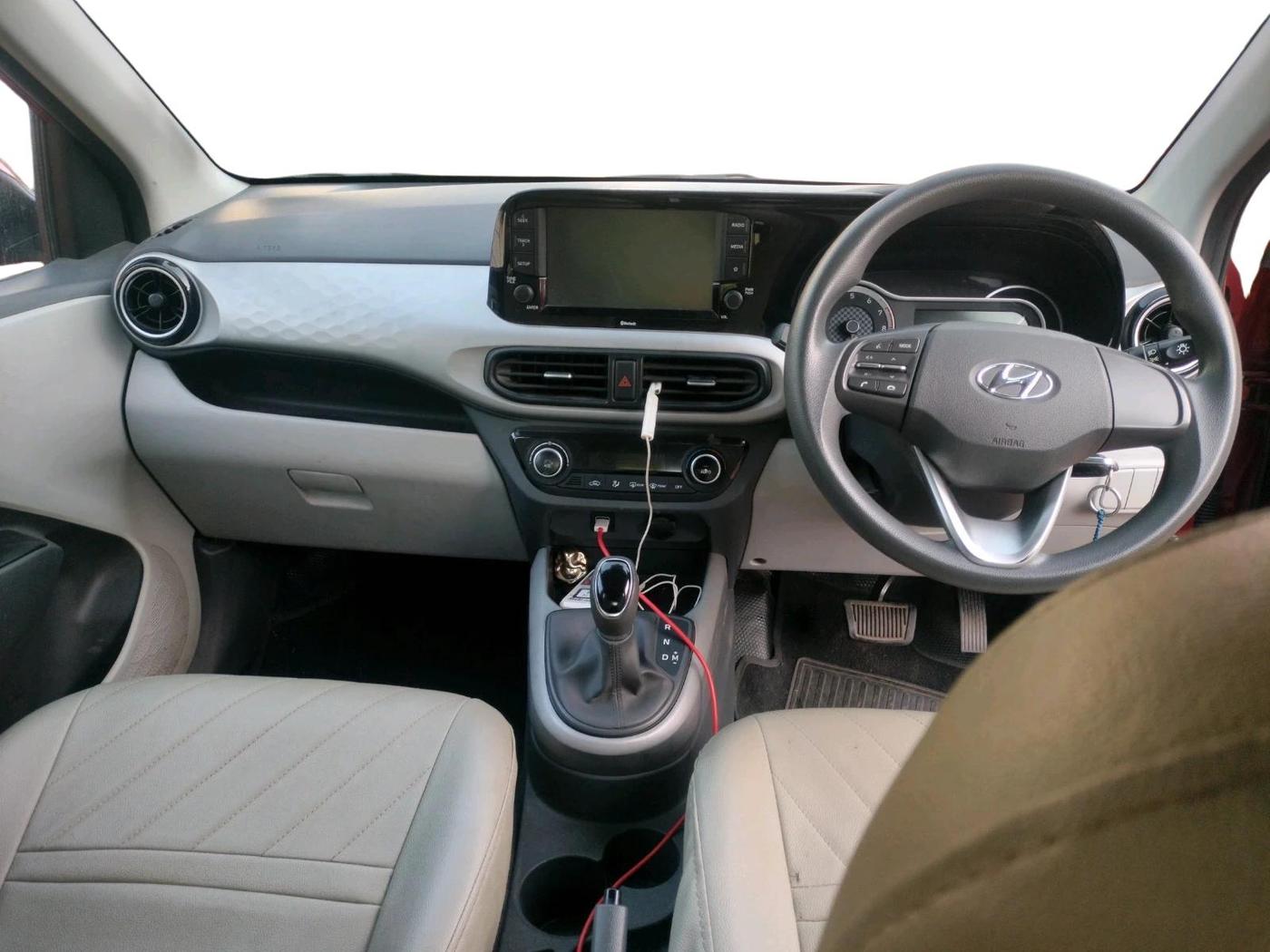 2021 Hyundai GRAND I10 NIOS SPORTZ AMT 1.2 KAPPA VTVT, Petrol, Automatic, 28,478 km, interior