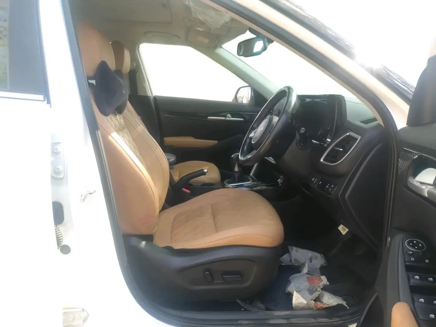 2021 KIA SELTOS HTX PLUS 1.5 DIESEL, Diesel, Manual, 1,00,843 km, interior