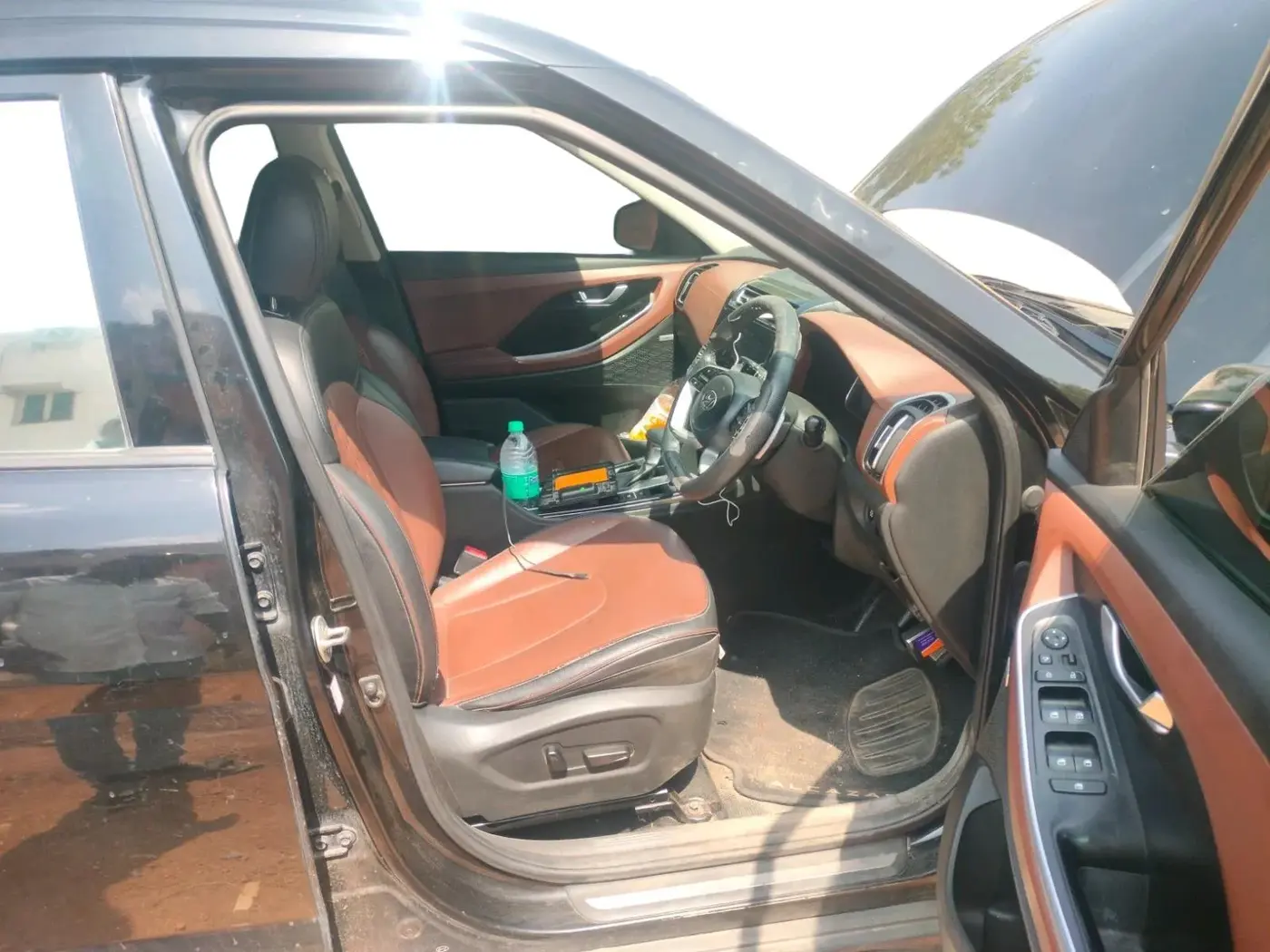 2021 Hyundai ALCAZAR PLATINUM(O) 6STR 1.5 AT, Diesel, Automatic, 1,02,358 km, interior