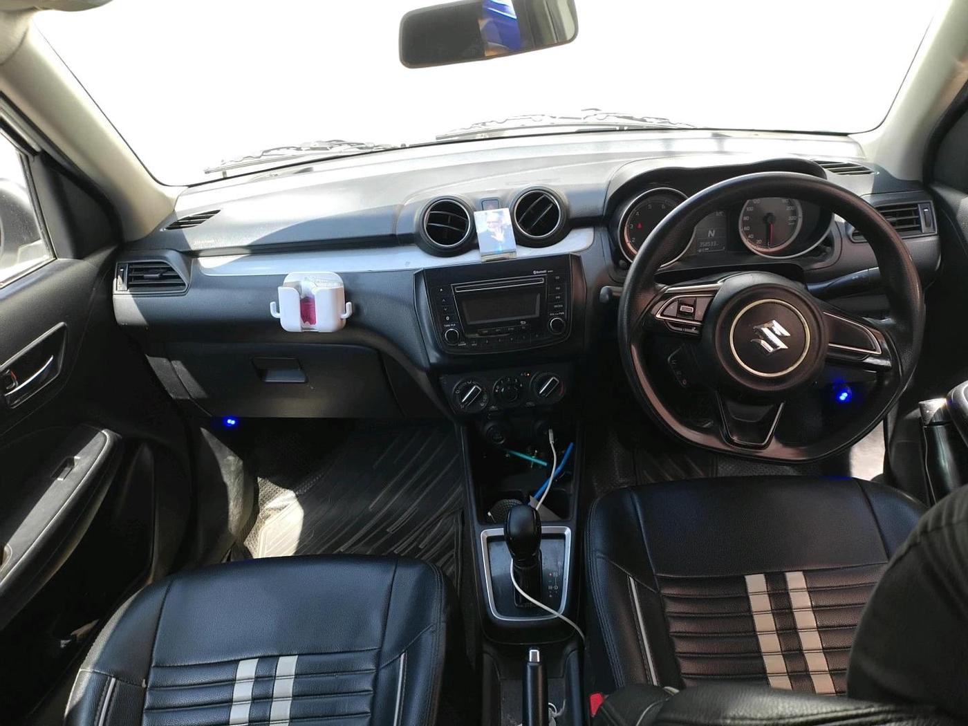 2018 Maruti Swift VXI AMT, Petrol, Automatic, 3,58,533 km, interior