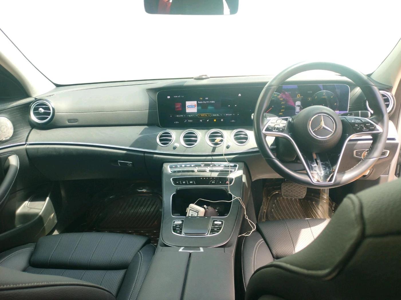 2022 Mercedes Benz E Class E 220d Expression, Diesel, Automatic, 20,025 km, interior