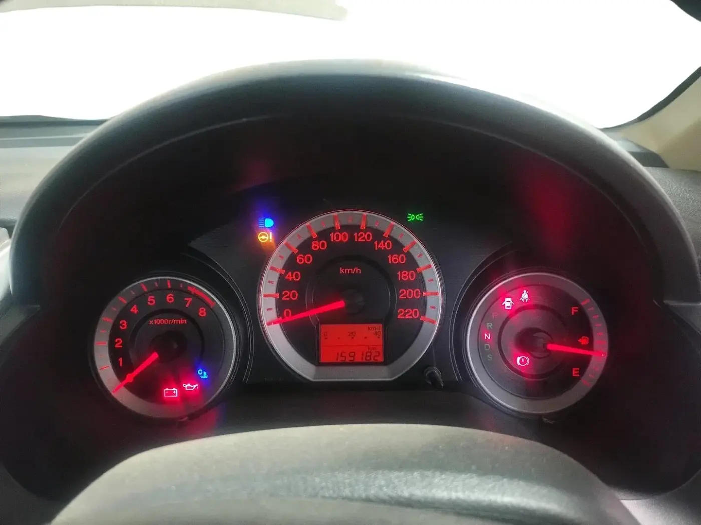 2011 Honda City 1.5L I-VTEC V AT, Petrol, Automatic, 1,59,182 km, interior