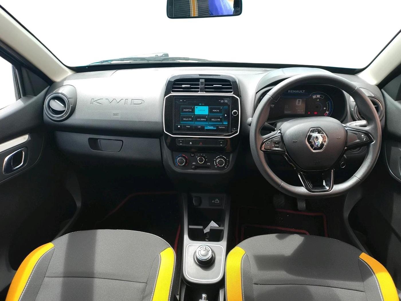 2024 Renault Kwid CLIMBER AMT 1.0, Petrol, Automatic, 4,693 km, interior