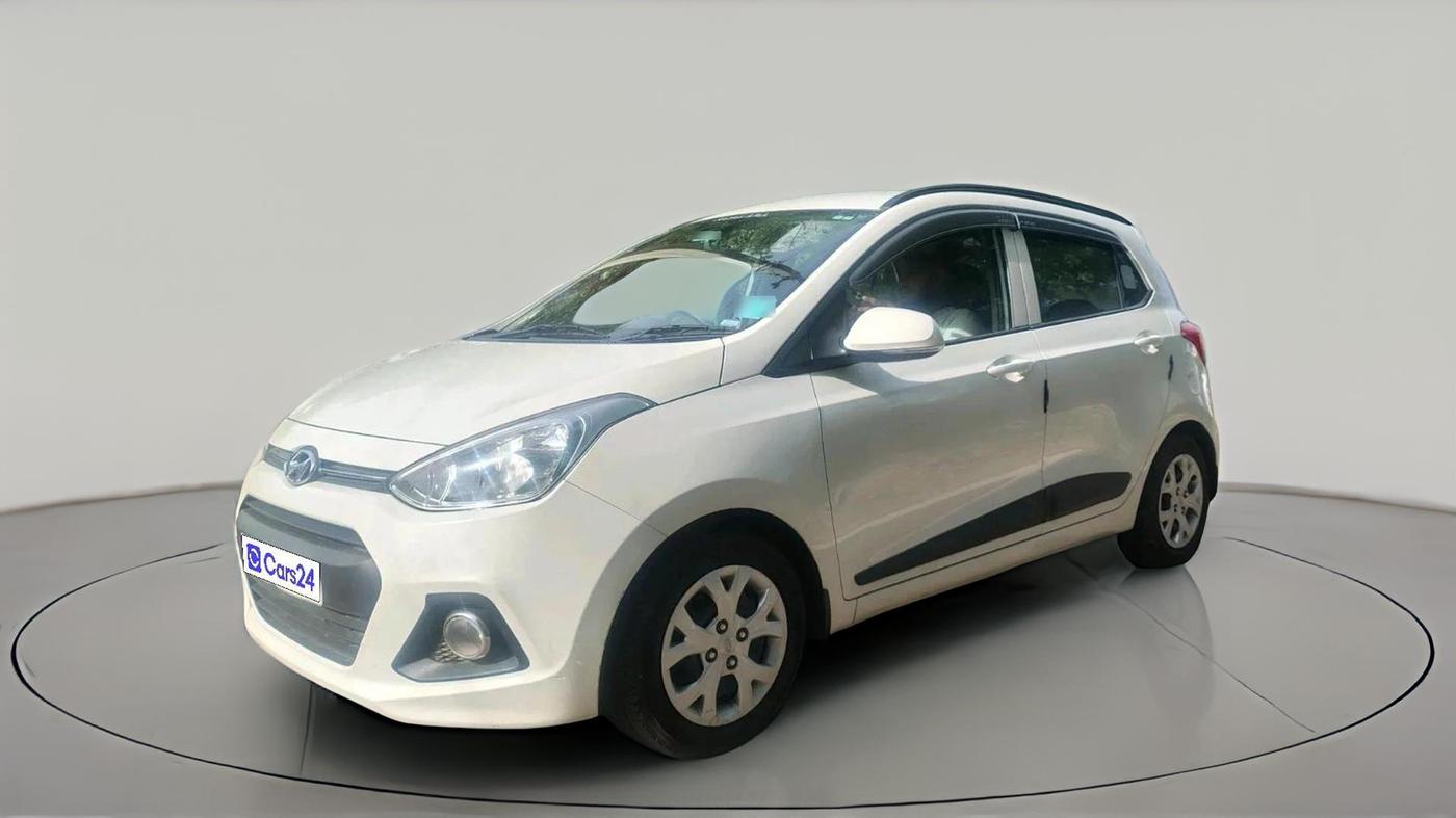 2015 Hyundai Grand i10 SPORTZ 1.2 KAPPA VTVT, Petrol, Manual, 49,788 km, exterior