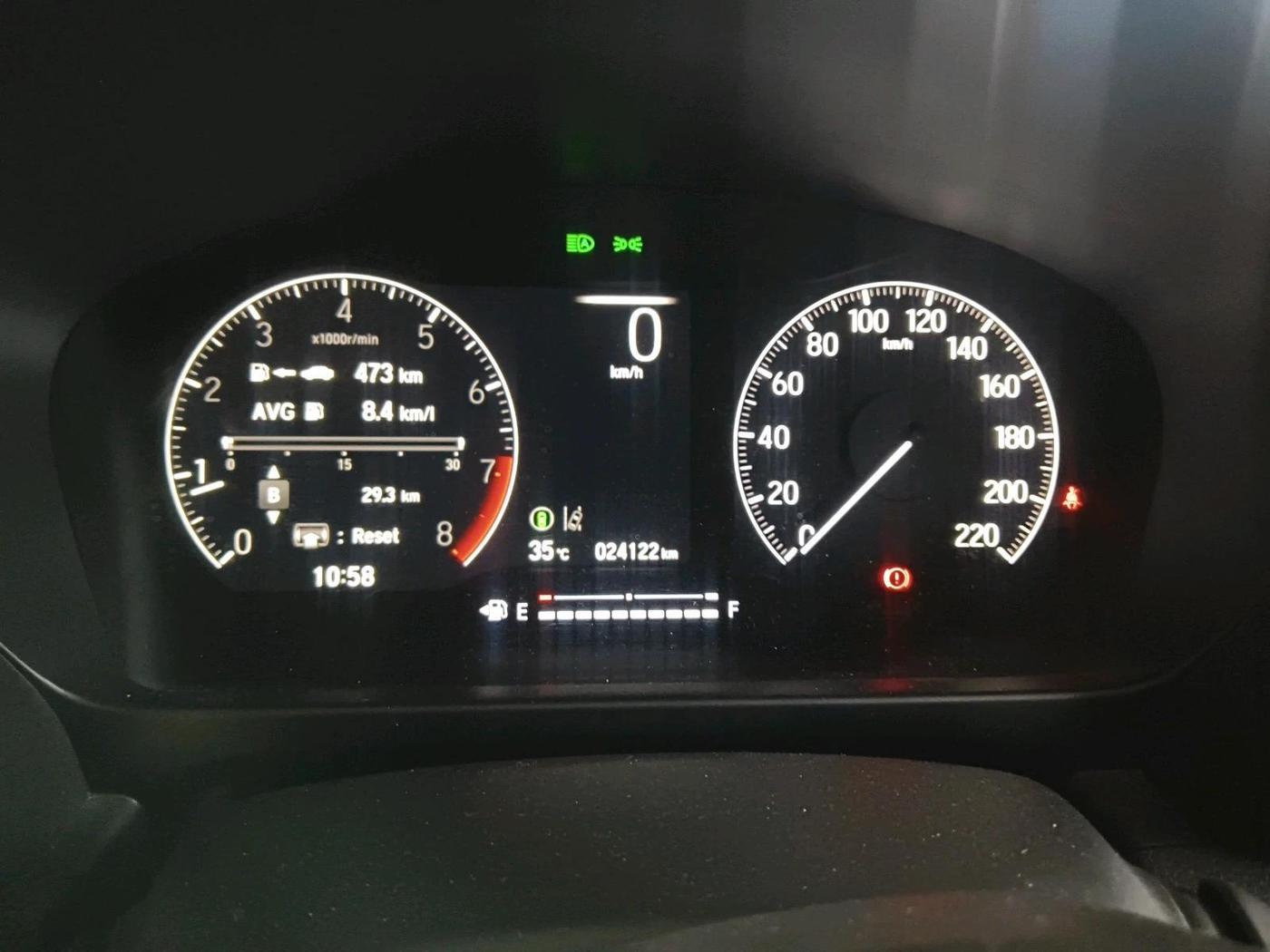 2024 Honda City 1.5L I-VTEC ZX, Petrol, Manual, 24,122 km, interior