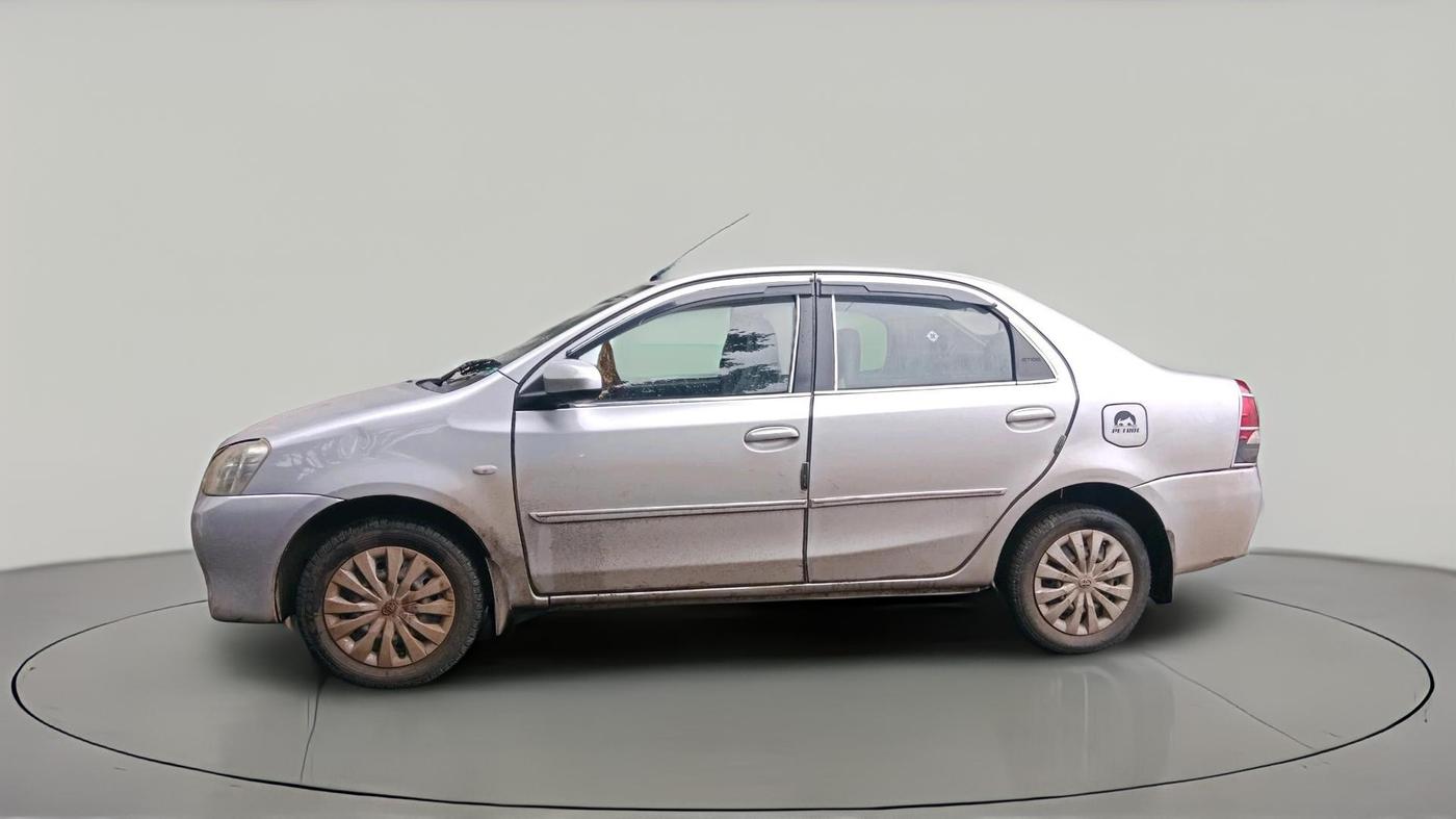 2013 Toyota Etios G, Petrol, Manual, 1,09,226 km, exterior