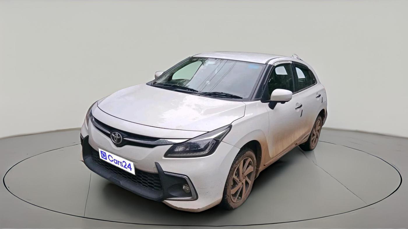 2023 Toyota Glanza V AMT, Petrol, Automatic, 55,142 km, exterior