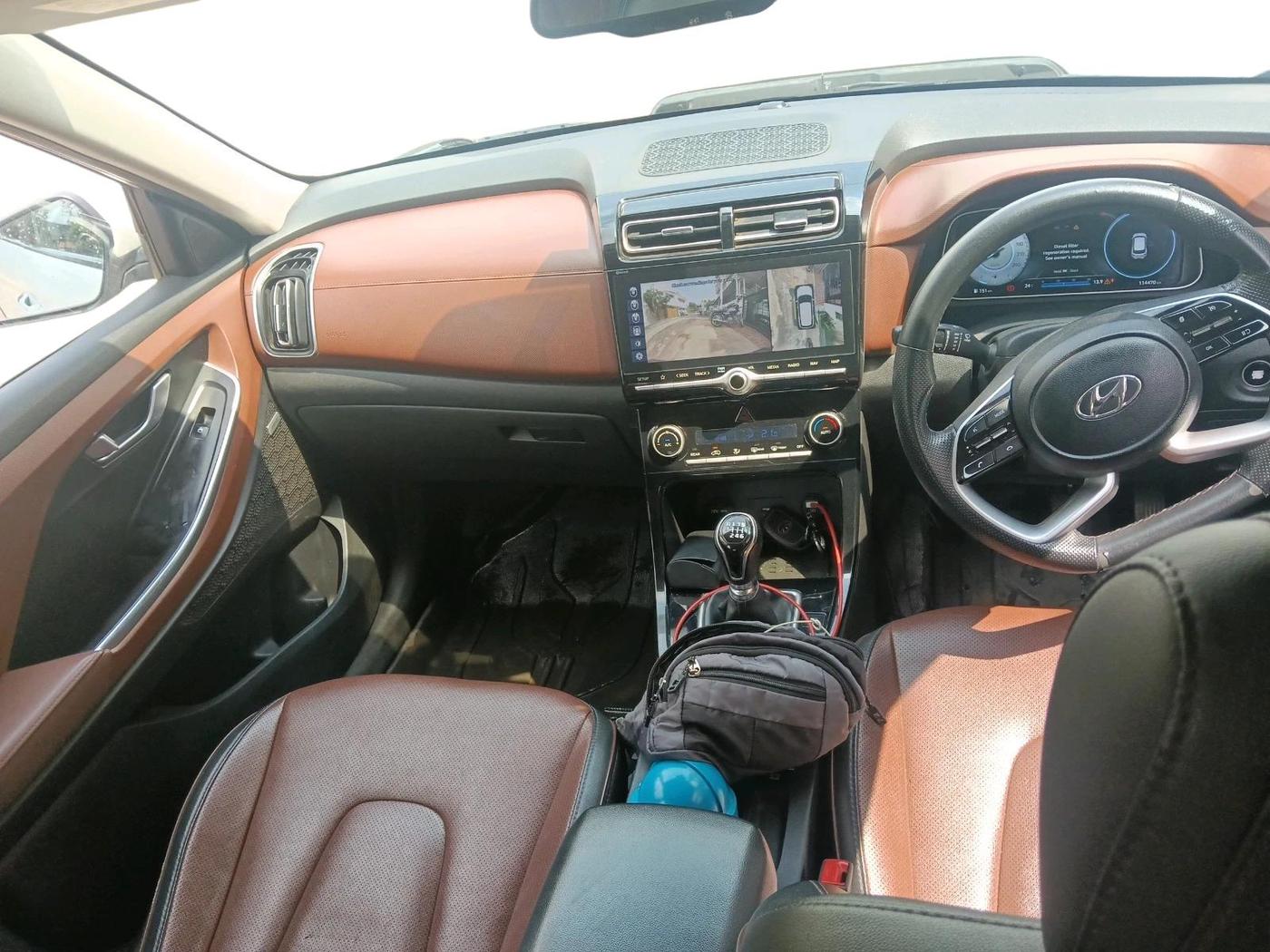 2022 Hyundai ALCAZAR PLATINUM 1.5 MT 7STR, Diesel, Manual, 1,14,470 km, interior