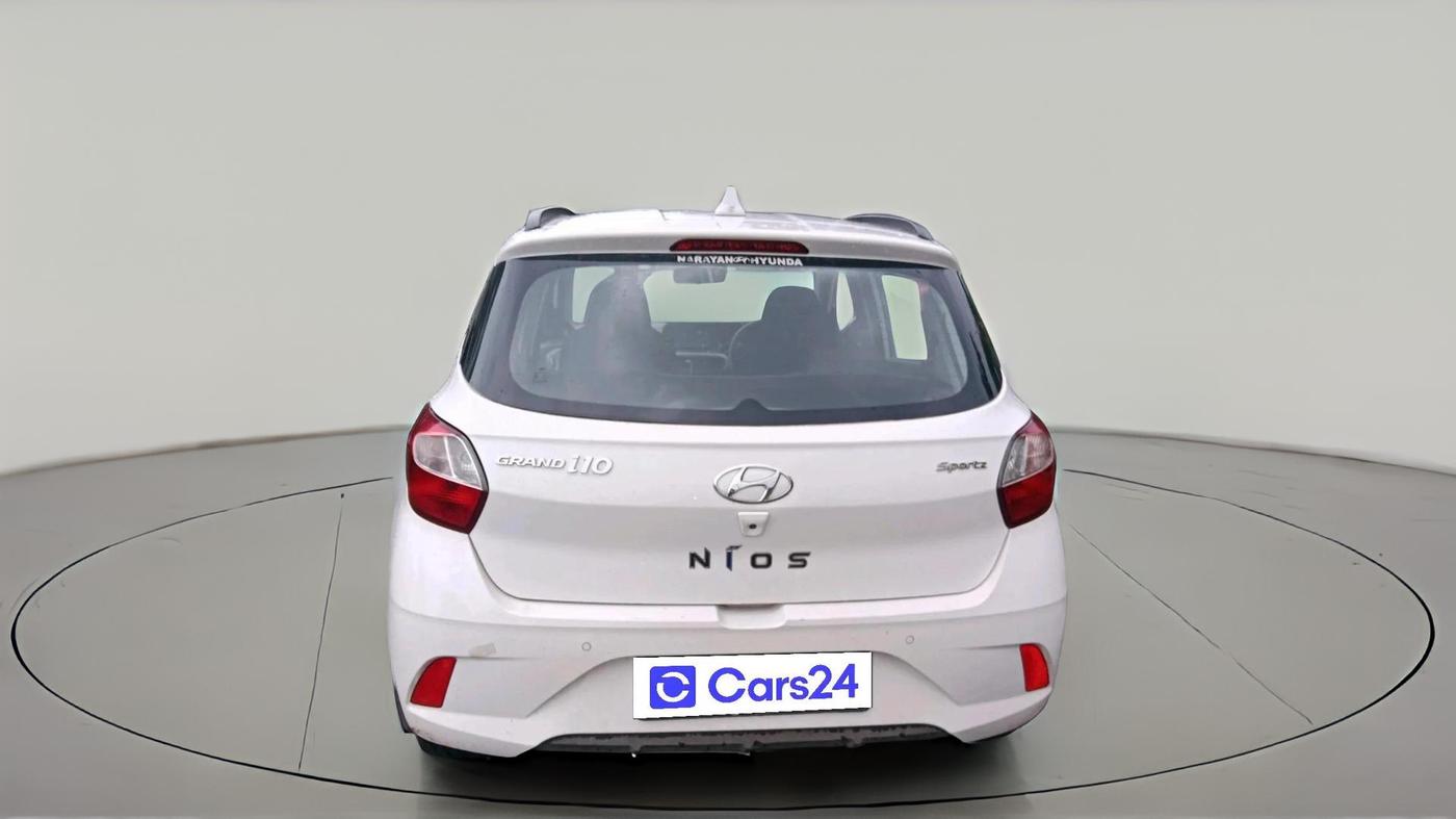 2022 Hyundai GRAND I10 NIOS SPORTZ 1.2 KAPPA VTVT, Petrol, Manual, 19,386 km, exterior