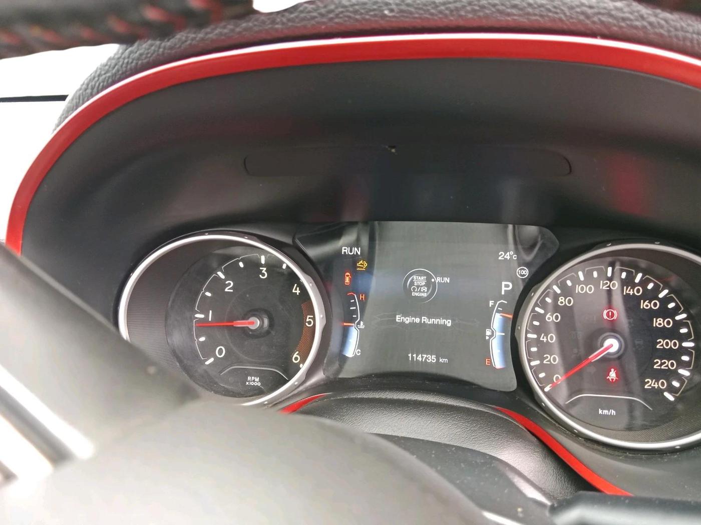 2019 Jeep Compass TRAILHAWK (O) 2.0 4X4, Diesel, Automatic, 1,14,735 km, interior