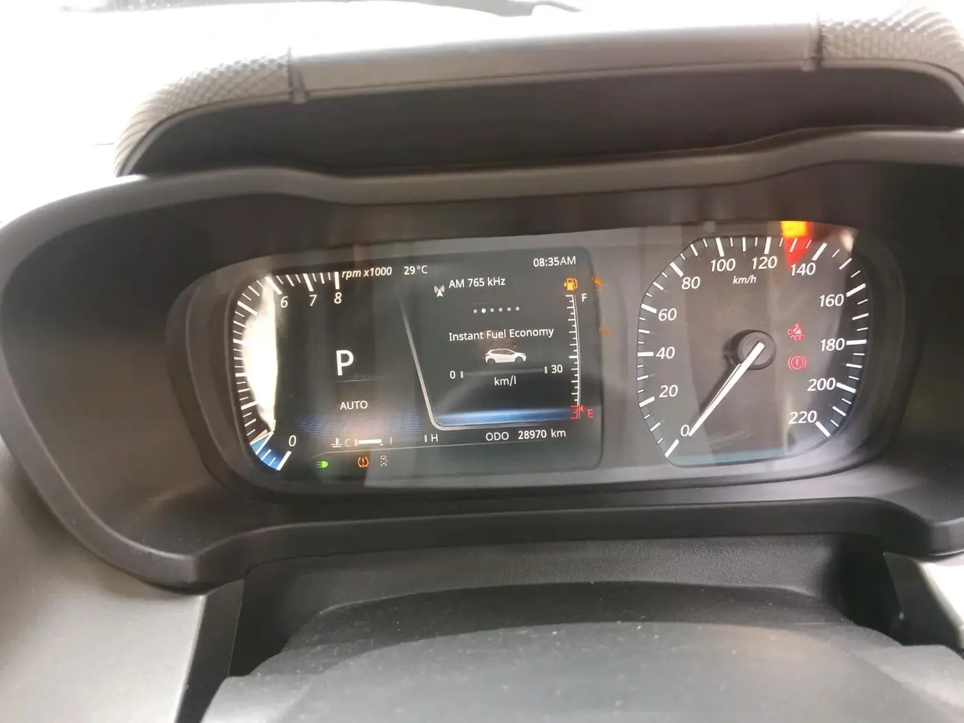 2023 Tata ALTROZ XZA, Petrol, Automatic, 28,975 km, interior