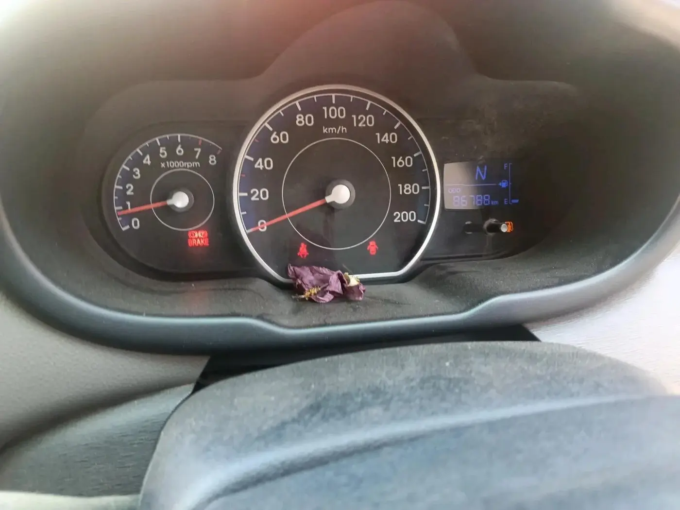 2011 Hyundai i10 SPORTZ 1.2 AT, Petrol, Automatic, 86,788 km, interior