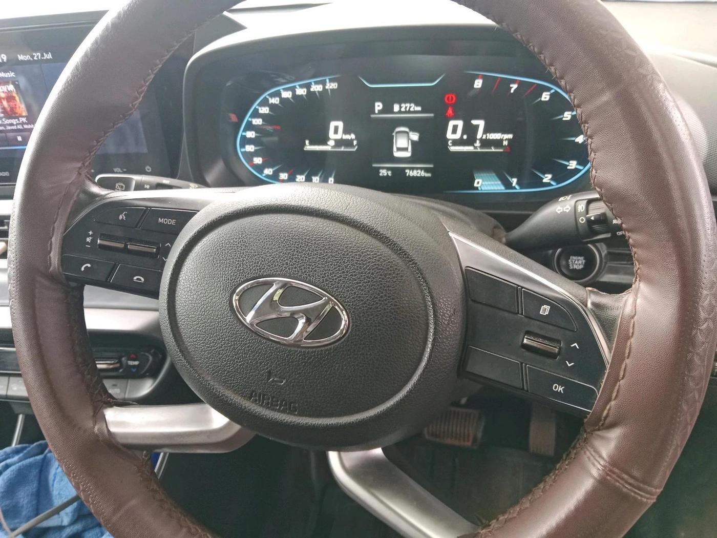 2021 Hyundai NEW I20 ASTA 1.2 AT, Petrol, Automatic, 76,826 km, interior