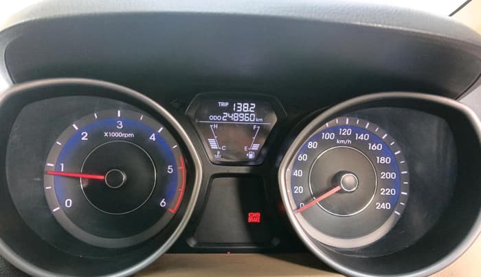 2014 Hyundai New Elantra 1.6 S MT DIESEL, Diesel, Manual, 2,48,960 km, interior