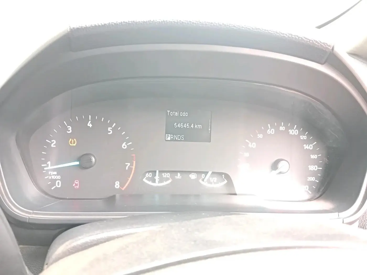 2018 Ford Ecosport TITANIUM 1.5L PETROL AT, Petrol, Automatic, 54,645 km, interior