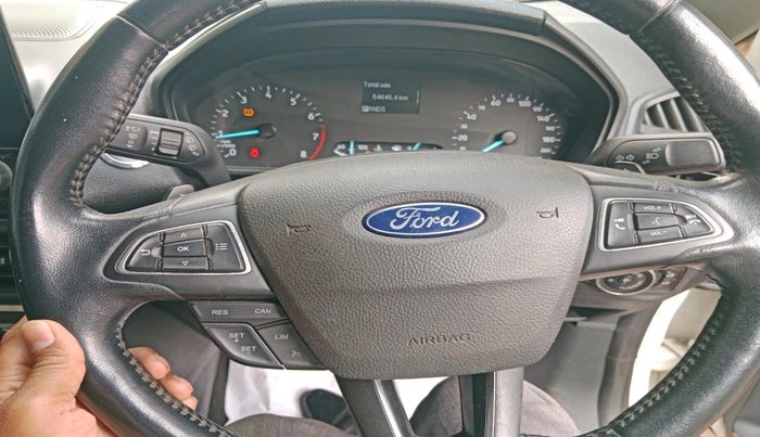2018 Ford Ecosport TITANIUM 1.5L PETROL AT, Petrol, Automatic, 54,645 km, interior