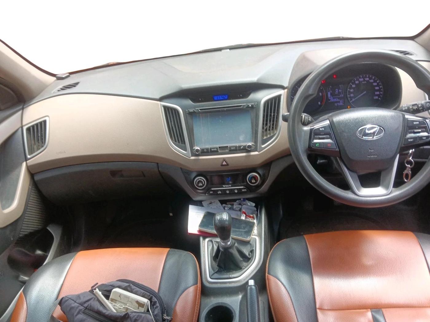 2015 Hyundai Creta SX 1.6 DIESEL, Diesel, Manual, 1,37,588 km, interior