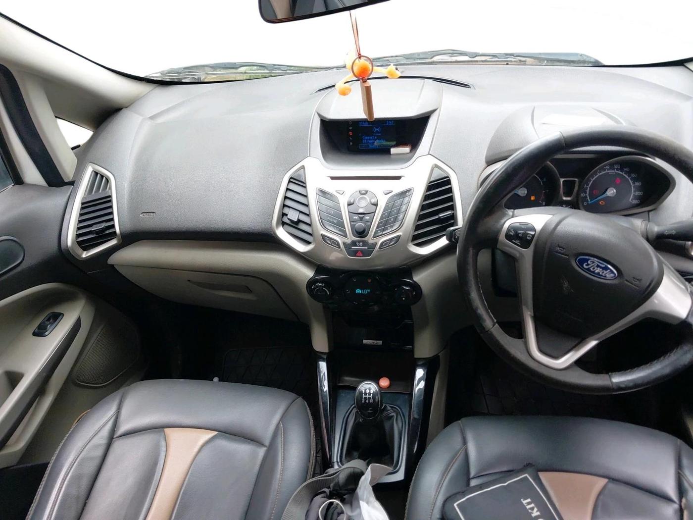 2016 Ford Ecosport TITANIUM 1.5L PETROL, Petrol, Manual, 1,00,000 km, interior