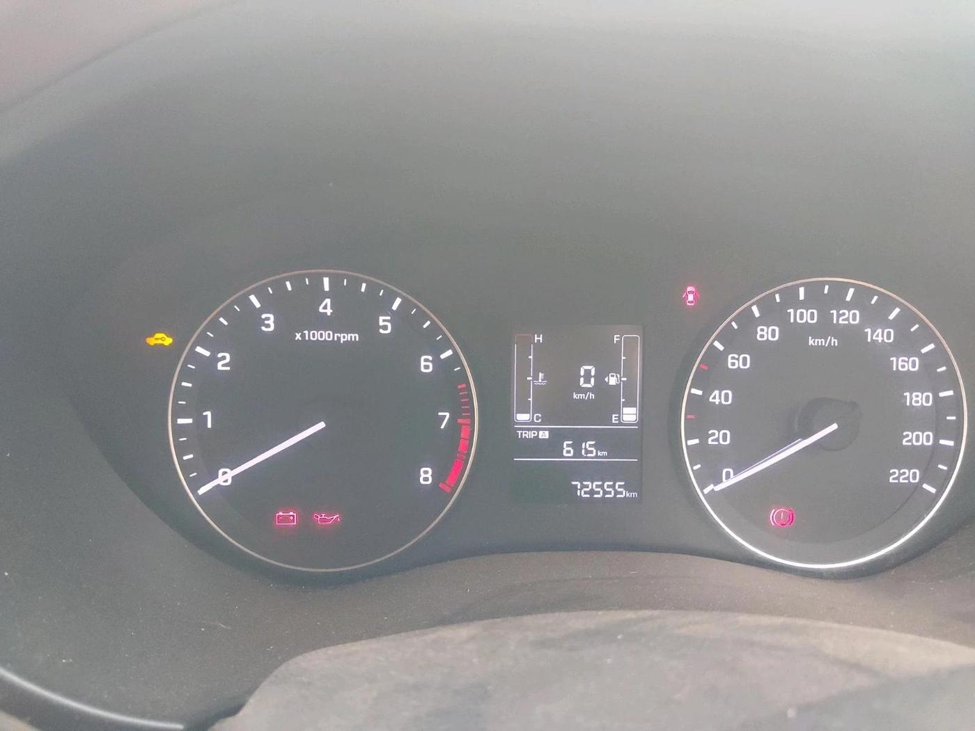 2017 Hyundai Elite i20 SPORTZ 1.2, Petrol, Manual, 72,555 km, interior