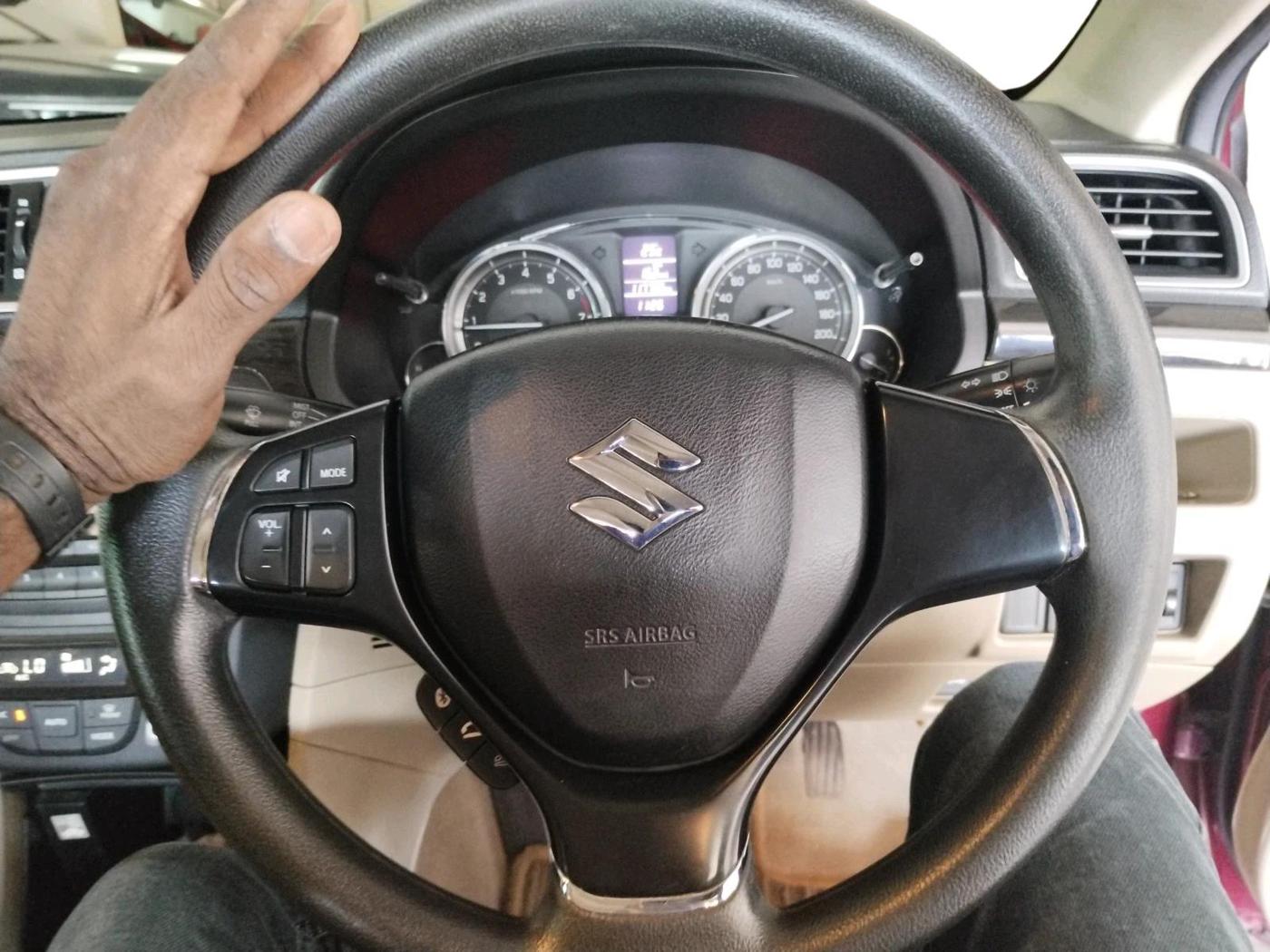 2015 Maruti Ciaz ZXI, Petrol, Manual, 1,17,706 km, interior
